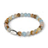 AAA-Calcit | 925er Sterlingsilber | Edelsteinarmband